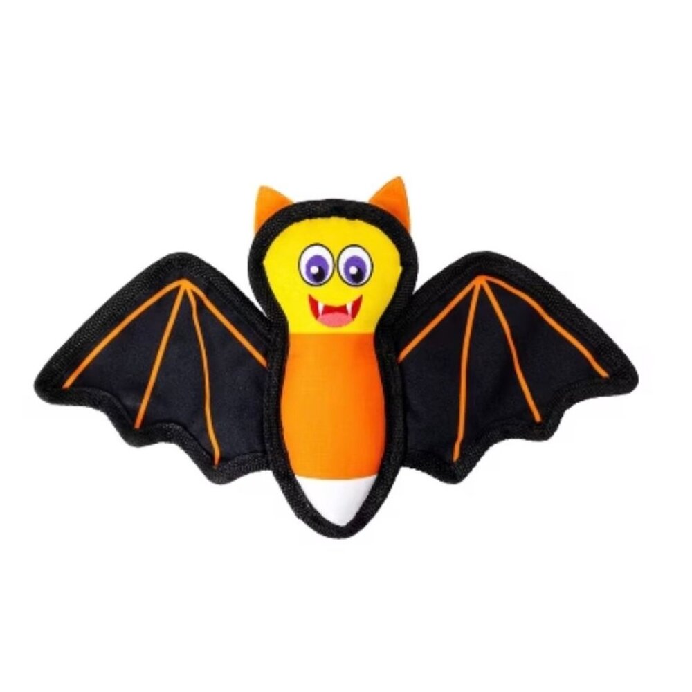 KONG Halloween Ballistic Bat Animal Dog Toy Ripstop Fetch Chew Play